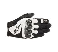 Alpinestars SMX 1 Air V2 Motorcycle Gloves, black-white, size 2XL for Men