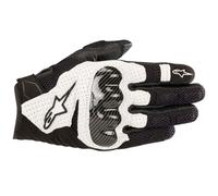 Alpinestars SMX 1 Air V2 Motorcycle Gloves, black-white, size 2XL for Men