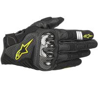 Alpinestars SMX 1 Air V2 Motorcycle Gloves, black/yellow, size M