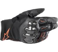 Alpinestars SMX-1 Drystar® waterproof Motorcycle Gloves, black-red, size 2XL for Men