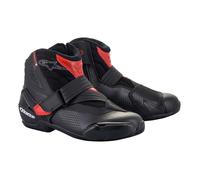 Alpinestars SM-1 R V2 Motorcycle Shoes, black-red, size 43