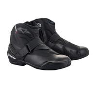 Alpinestars SMX-1 R v2 Motorcycle Boots Short Paddock Motorbike Boot Black
