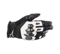 Alpinestars SMX-1 Waterproof Motorcycle Gloves Black/WhiteL Black,White