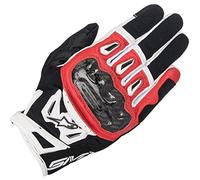 Alpinestars - SMX 2 Air Carbon Motorcycle Gloves v2 Black/Red/White/ - XXL