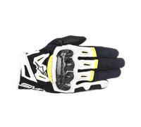 SMX 2 Air Carbon V2 Glove Black White Yellow Fluo