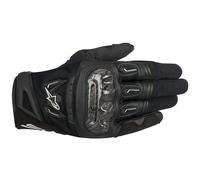 Alpinestars Motorbike Motorcycle SMX-2 Air Carbon V2 Leather Gloves - Black