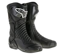 Alpinestars SMX 6 Black Motorcycle Racing & S-MX 6 Sport Boots - SMX 6 V2 Black