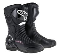 Alpinestars Stella SMX-6 V2 Drystar Ladies Motorcycle Boots, black-white-purple, size 40 for Women