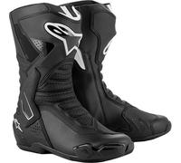 Alpinestars SMX-6 V3 Boots Motorbike Motorcycle Black White