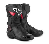 Alpinestars SMX-6 Drystar® v3 waterproof Motorcycle Boots, black-white-red, size 42 for Men