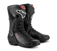 Alpinestars SMX-6 V3 Fluo Motorcycle Boots, black-red, size 42 for Men