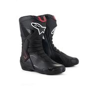 Alpinestars SMX-6 V3 Motorcycle Boots, black-white-red, size 46 for Men