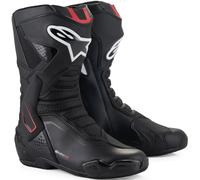 Alpinestars SMX-6 V3 Motorcycle Boots, black-white-red, size 49 for Men
