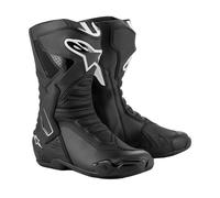 Alpinestars SMX-6 V3 Motorcycle Boots, black-white, size 42 for Men