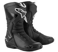 Alpinestars SMX-6 V3 Motorcycle Motorbike Boots Black White
