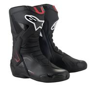 Alpinestars SMX-6 V3 Motorcycle Motorbike Boots Black White Red