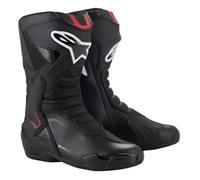 Alpinestars SMX-6 V3 Motorcycle Motorbike Boots Black White Red