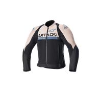 Alpinestars SMX Air Perforated Motorcycle Textile Jacket, black-beige, size M for Men