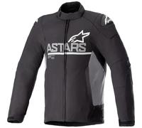 Alpinestars SMX Motorcycle Motorbike Waterproof Textile Jacket Black / Dark Grey