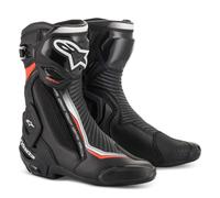 Alpinestars SMX Plus V2 Boots Black White Red Sports Racing Motorcycle Riding OY