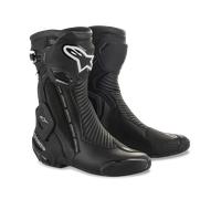 Alpinestars SMX Plus V2 Gore-Tex Motorcycle Boots, black-white, size 40 for Men