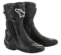 Alpinestars SMX Plus V2 Gore-Tex Boots Motorbike Waterproof Black Silver