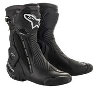 Alpinestars SMX Plus V2 Gore-Tex Motorcycle Boots, black-white, size 37 for Men
