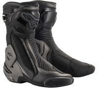 Alpinestars SMX Plus v2 Motorcycle Boots, black-grey, size 38 for Men