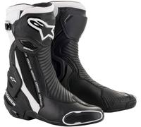 Alpinestars SMX Plus v2 Motorcycle Boots, black-white, size 38 for Men
