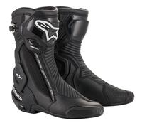 Alpinestars SMX Plus V2 Motorcycle Motorbike Boots Black