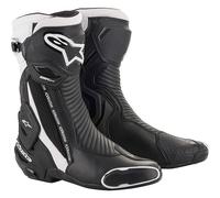 Alpinestars SMX Plus V2 Motorcycle Motorbike Sports Boots - Black / White