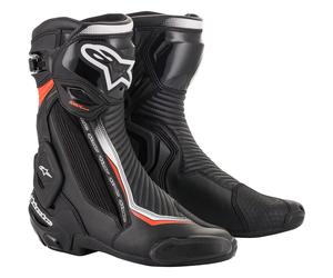 Alpinestars SMX Plus V2 Motorcycle Motorbike Sports Boots - Black/White/Red