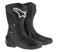 Alpinestars SMX-S Motorcycle Motorbike Boots Black Black