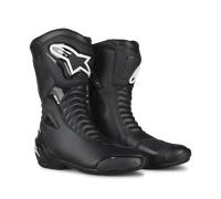 Alpinestars SMX S MC Shoes Black/Black45 Black,Black