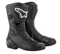 Alpinestars SMX-S Waterproof Motorbike Motorcycle Boots - Black