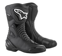 Alpinestars SMX S Motorcycle Motorbike Waterproof Boots Black / Black