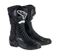 New Alpinestars SMX S-MX 6 V2 Black/White Motorcycle Racing & Sport Boots