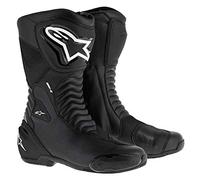 Alpinestars SMX-S Performance Riding Mens Motorcycle Boots - Black - 47