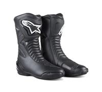 Alpinestars SMX S Mens Microfiber Waterproof Motorcycle Touring Boots Black