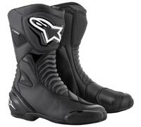 Alpinestars SMX-S Waterproof Motorbike Motorcycle Boots - Black