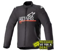 Alpinestars SMX Waterproof Jacket - Black/Dark Grey/Bright Red