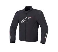 Alpinestars SMX waterproof Motorcycle Textile Jacket, black-white-red, size XL for Men