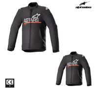 Alpinestars SMX Waterproof Motorcycle Jacket Sports Touring Bike Thermal Black