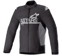 Alpinestars SMX Waterproof Motorcycle Textile Jacket - Black / Dark Grey