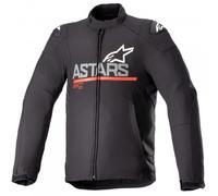 Alpinestars SMX Waterproof Motorcycle Jacket - Black/Dark Grey/Bright Red