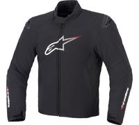 Alpinestars SMX waterproof Motorcycle Textile Jacket, black-white-red, size 3XL for Men
