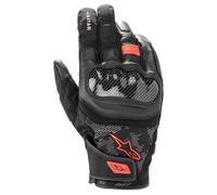 Alpinestars SMX Z Drystar Motorcycle Gloves, black-red, size L for Men