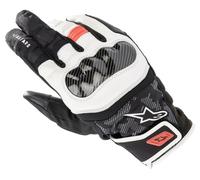 Alpinestars SMX Z Drystar Waterproof Motorbike Leather Gloves - Black