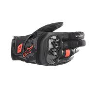 Alpinestars SMX Z Drystar Motorcycle Gloves, black-red, size M
