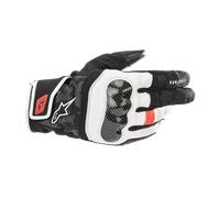 Alpinestars SMX Z Drystar Waterproof Motorbike Leather Gloves - Black